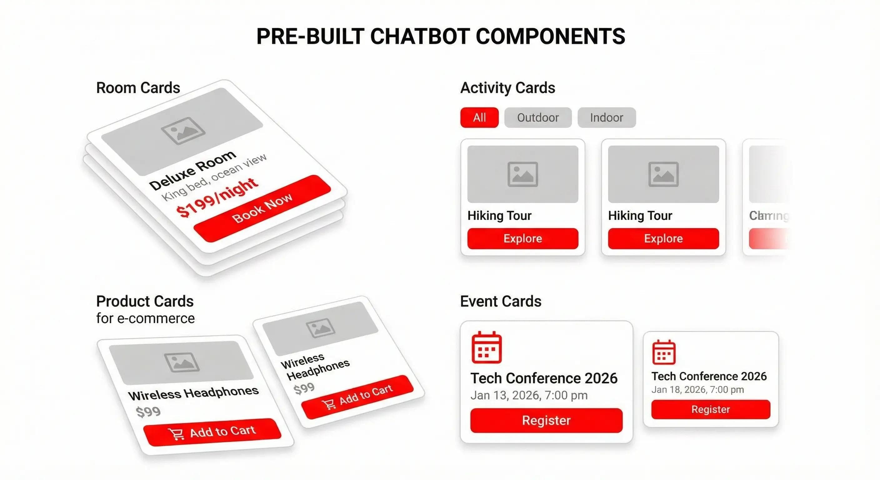 Vorgefertigte Komponenten